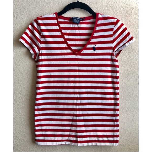 Ralph Lauren Polo Striped Tee - Picture 1 of 3